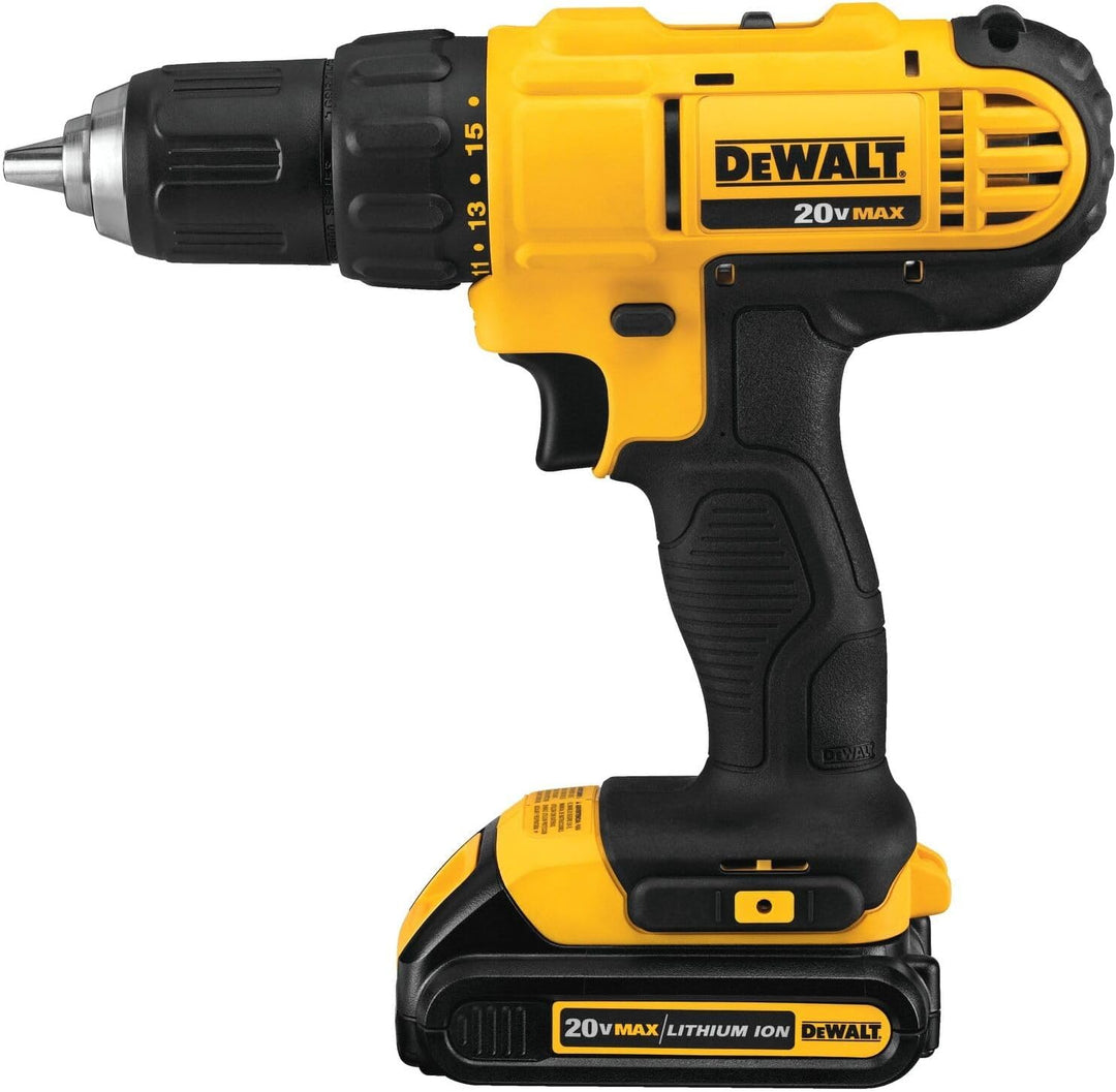 DEWALT Kit de combo de perforación inalámbrico de 20V MAX, 2-Herram...
