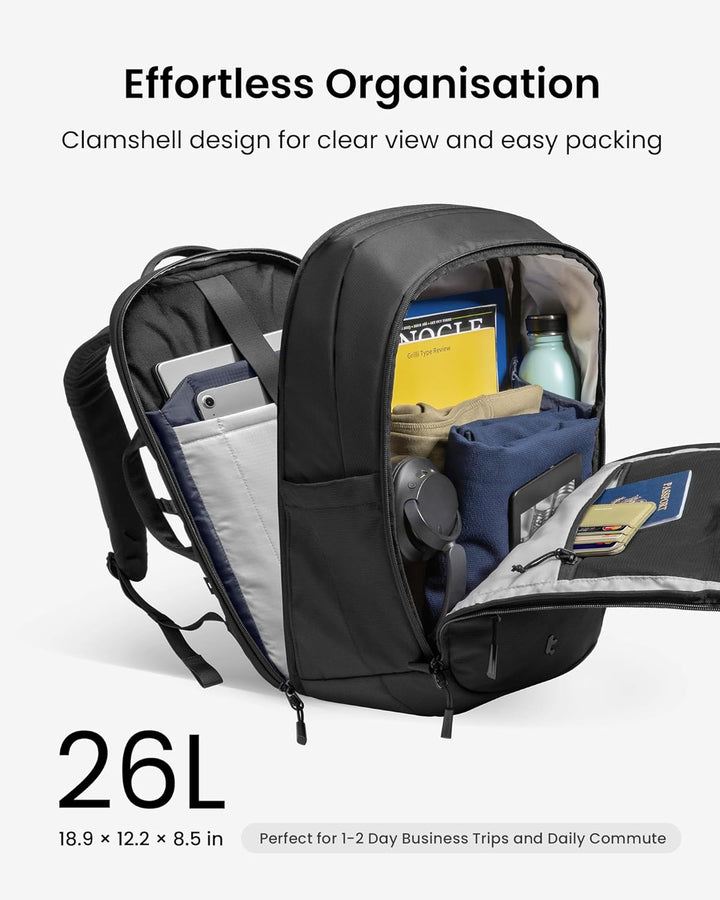 Tomtoc T77 \u2013 Mochila para portátil grande, bolsa de trabajo de...