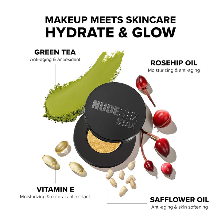 Nudestix STAX All Over Color Blush Balm - Rubor en crema multiusos...