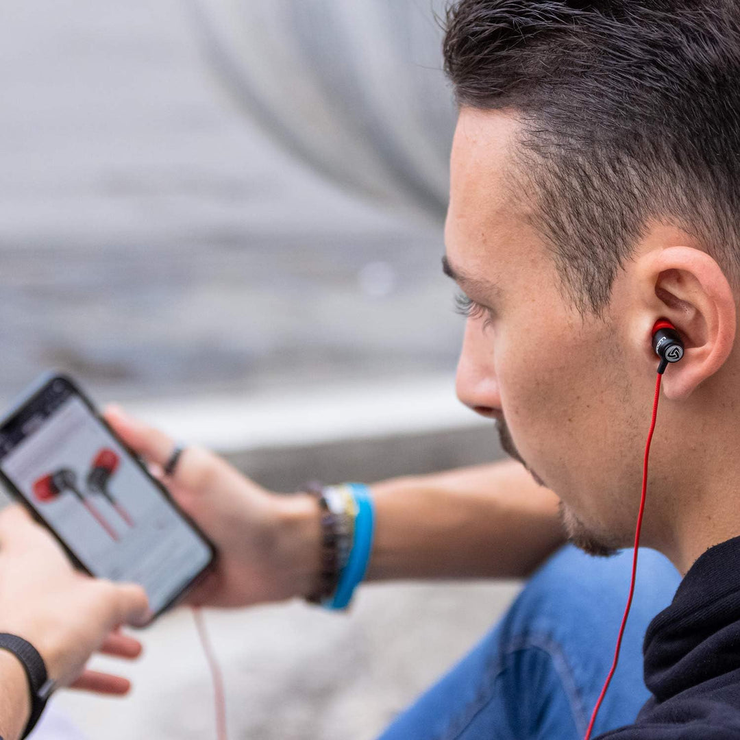 LUDOS Clamor \u2013 Auriculares con cable, diseño intraauricular, 5...