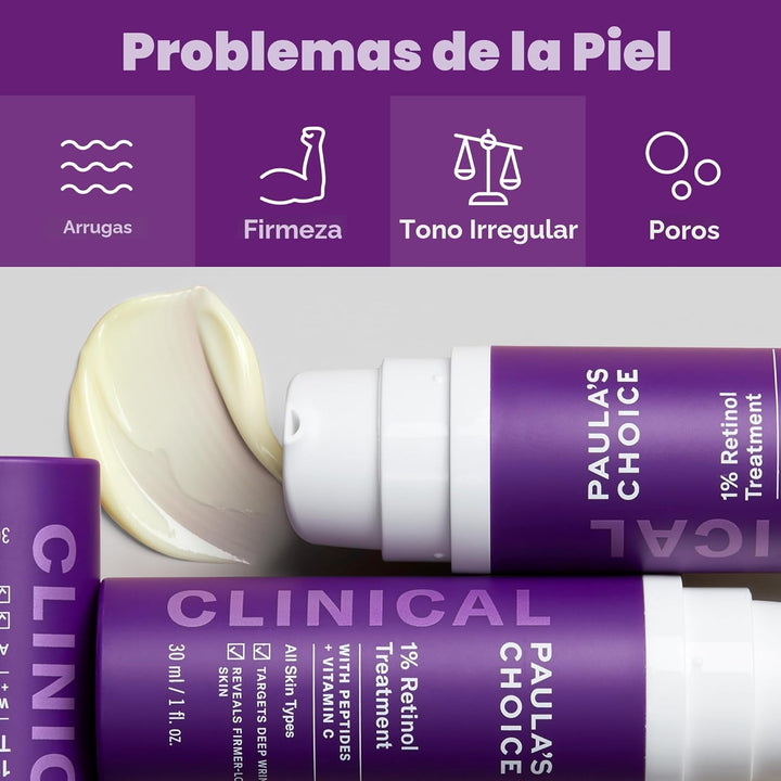 Paula's Choice CLINICAL 1% Retinol Crema Tratamiento