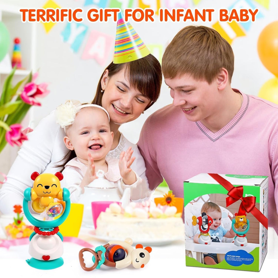 Juguetes para bebés de 6-12 meses, conjunto de 3 juguetes para sill...