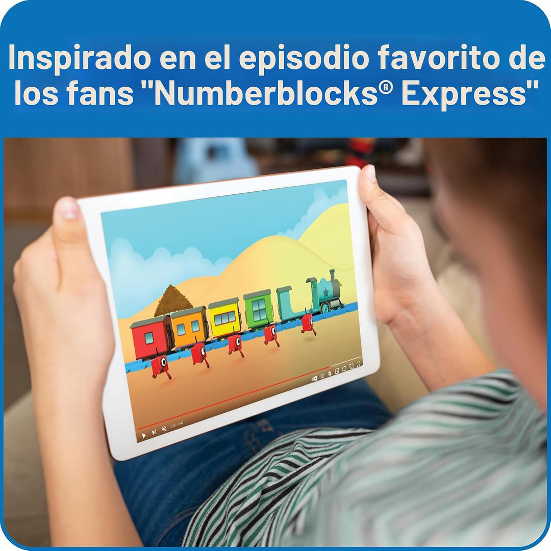 hand2mind Numberblocks Express Train MathLink Cubes Conjunto de Act...