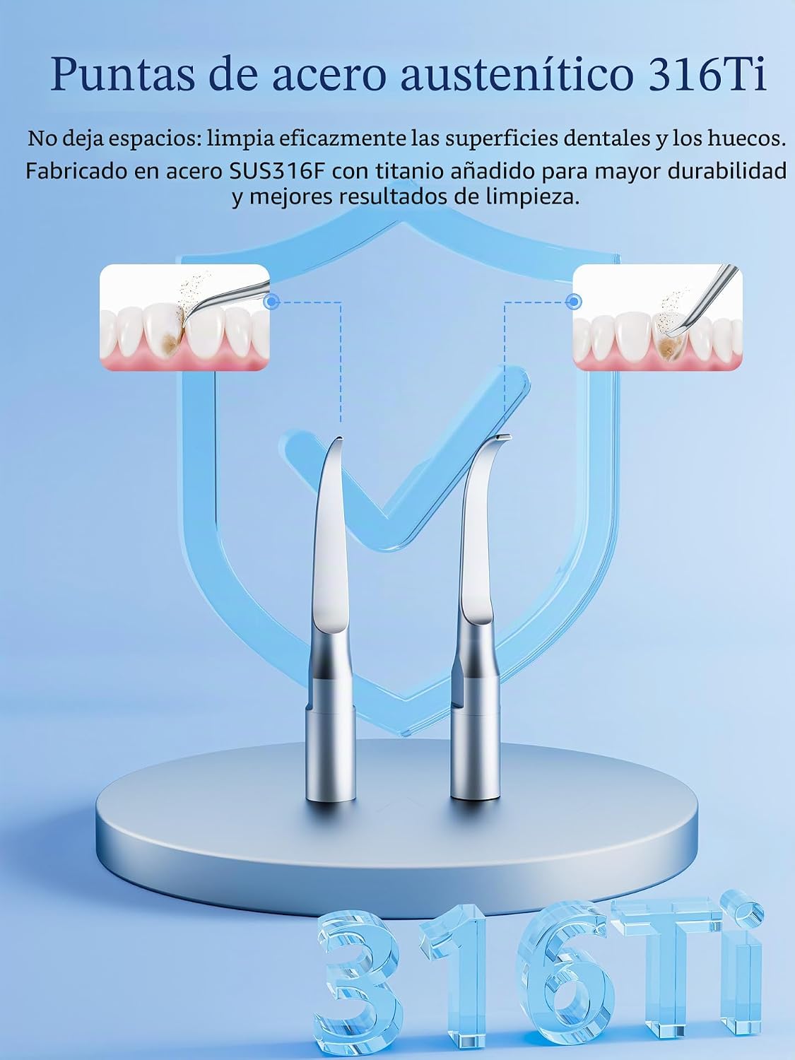 Removedor de placa para dientes, herramientas dentales, herramienta...