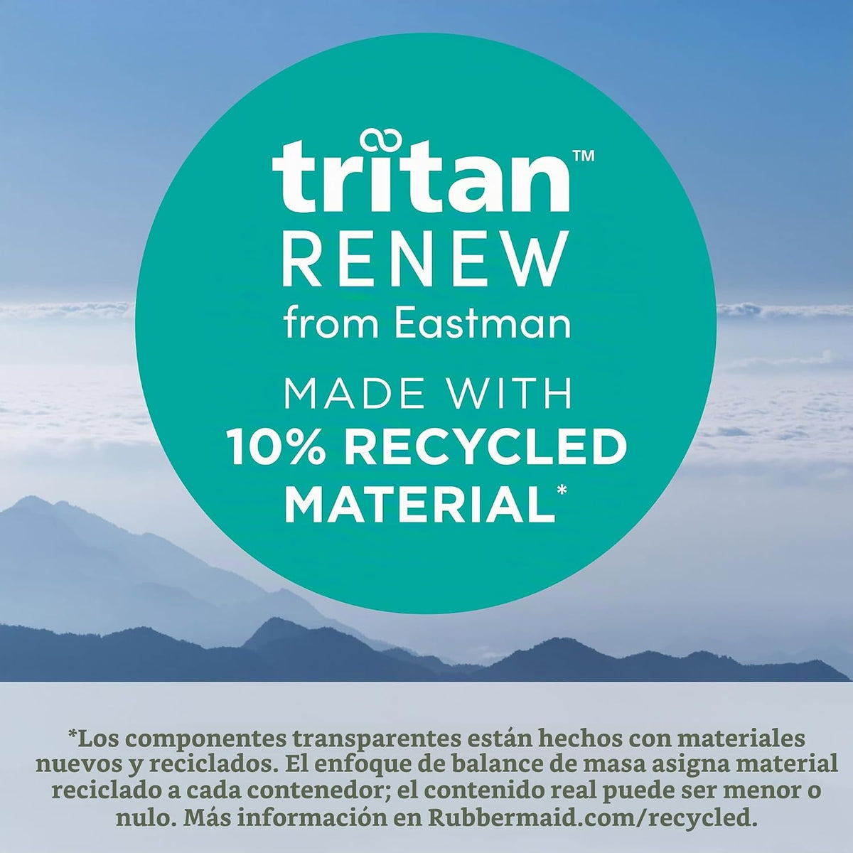 Rubbermaid Brilliance - Juego de contenedores de almacenamiento de alimentos sin BPA, paquete múltiple, recipientes de plástico de 1.3 tazas con tapas, paquete de 5 unidades, a prueba de fugas, aptos