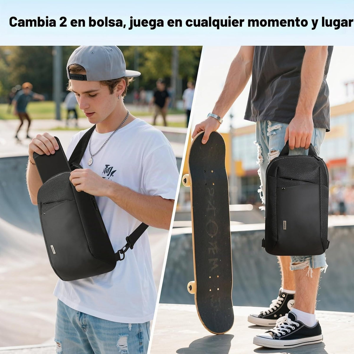 MoKo Bolso bandolera para Switch 2/OLED/Steam Deck/ROG Ally X