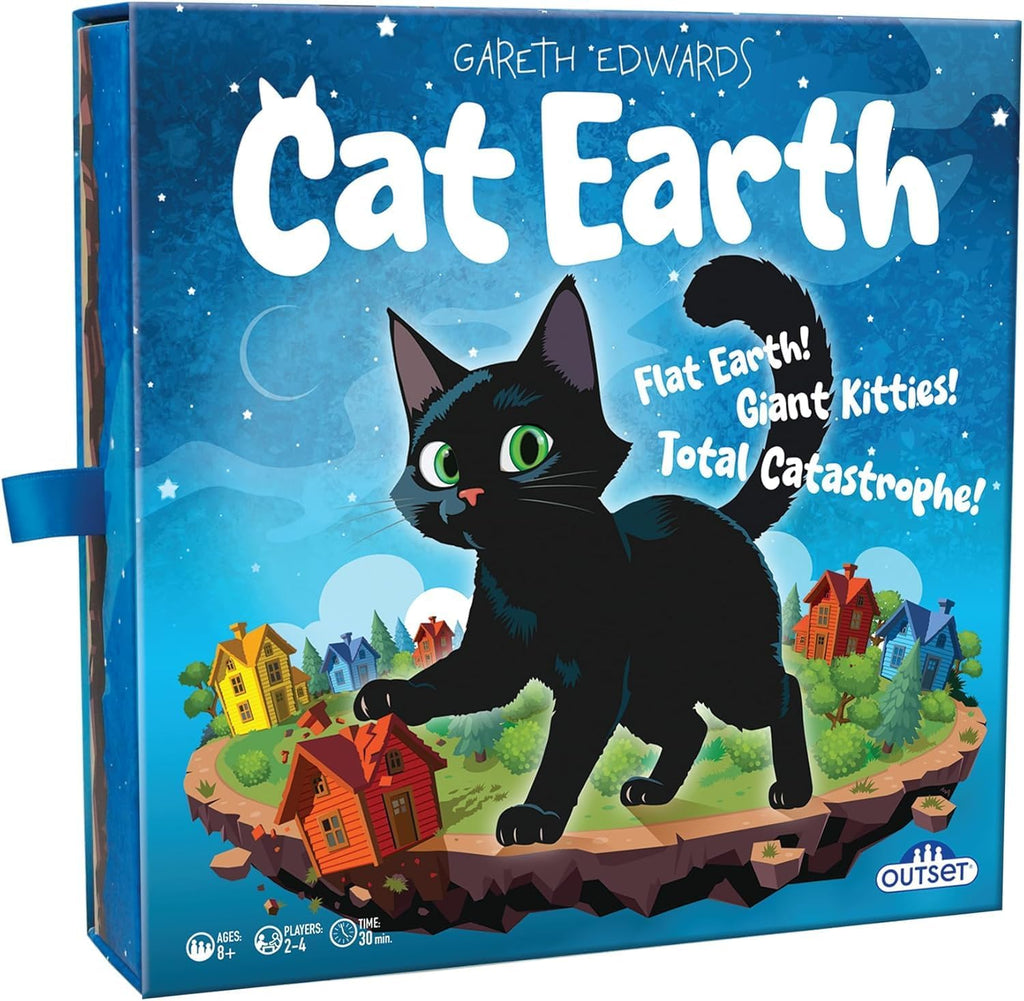 Cat Earth - Juego de mesa familiar de estrategia ligera - 2 a 4 jugadores a