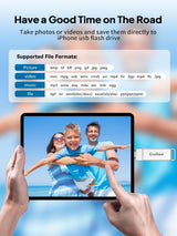 Gulloe Unidad flash de 512 GB diseñada para iPhone, memoria USB par...