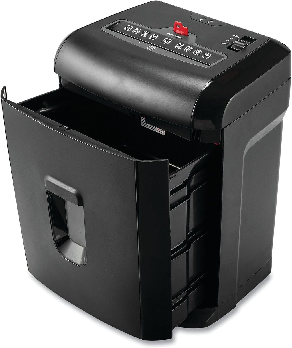 Universal 48110 Trituradora de corte cruzado con llave de bloqueo, capacidad de 10 hojas manuales