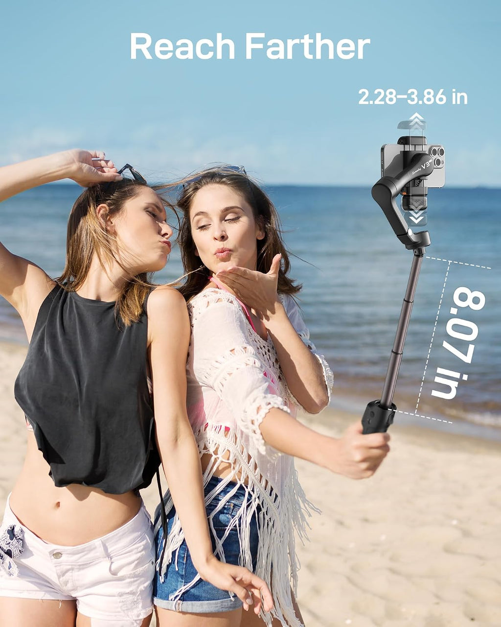 hohem iSteady V3 Ultra Gimbal Estabilizador para Smartphone y hohem iSteady X3SE Plus Gimbal Stabilizer para iPhone