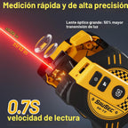 Cinta métrica láser 2 en 1 de 131 pies con cinta autobloqueante de