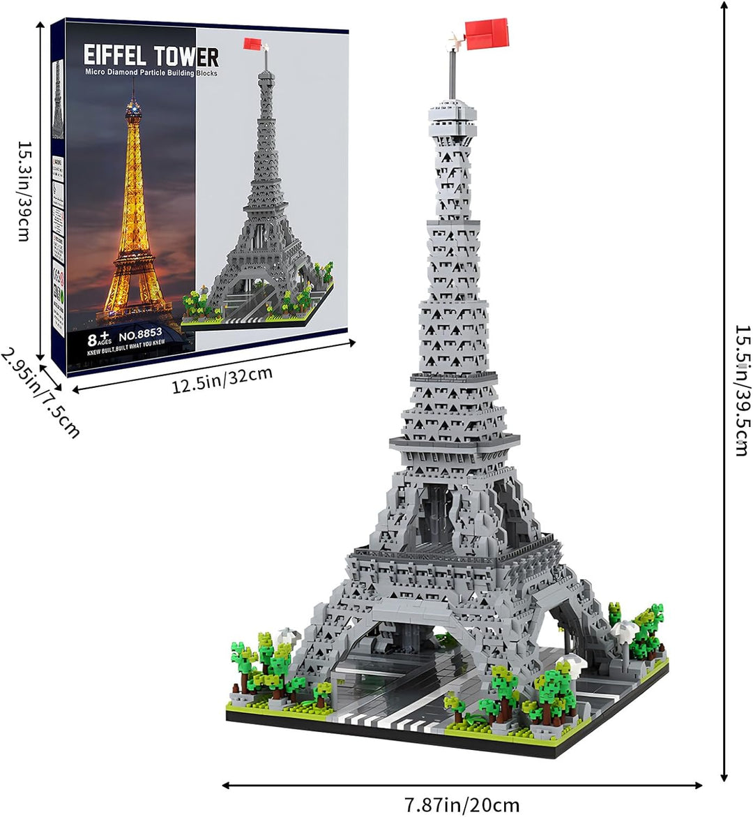 CSNRHG Torre Eiffel de París, Modelo Arquitectónico Mundialmente Fa...