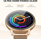 EGQINR GPS Smart Watch para Hombres y Mujeres, 1.32" AMOLED, Seguimiento de Actividad 5ATM