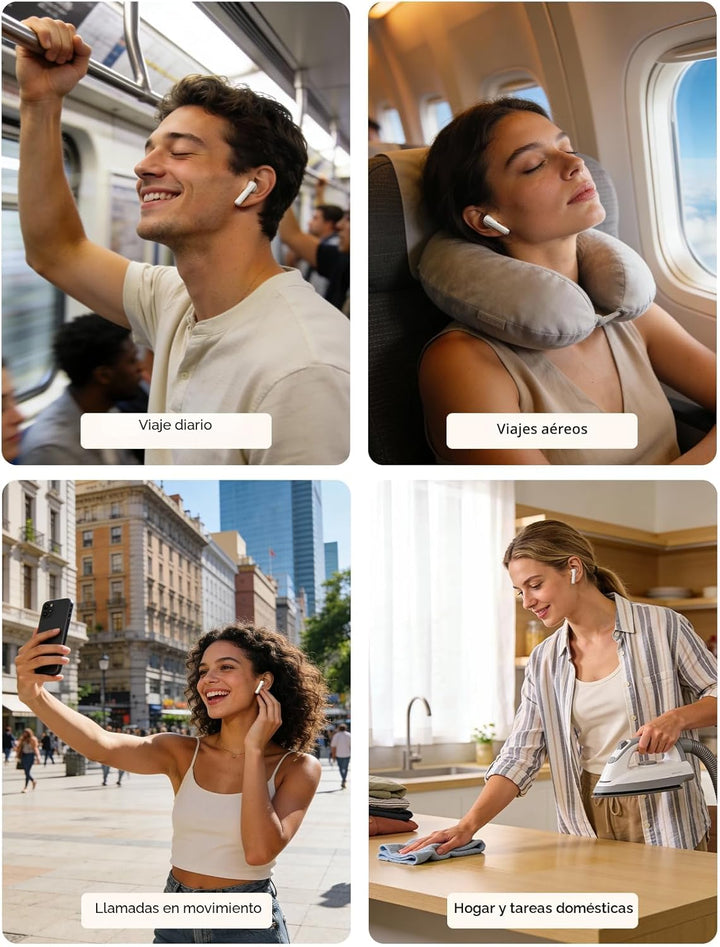 Auriculares Bluetooth inalámbricos verdaderos: auriculares Bluetoot...