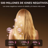 Secador de pelo iónico con difusor y concentrador, secadora de alta...