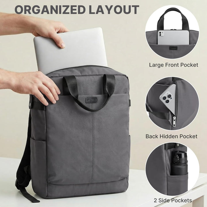 G4Free Mochila para laptop de 15.6 pulgadas para hombres y mujeres,...