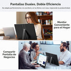 MNN Monitor portátil para juegos de 18.5" 100Hz FHD IPS USB-C H...