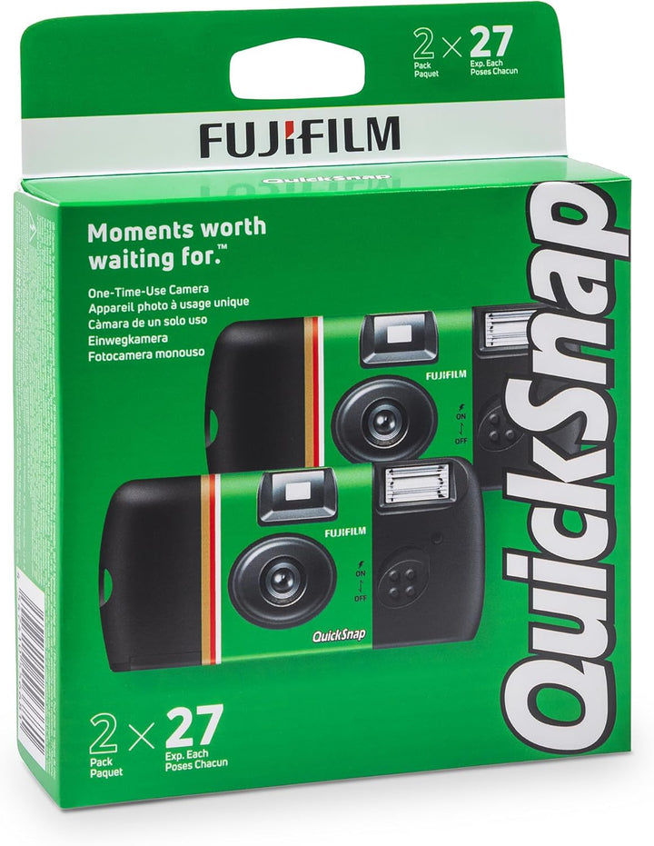 Fujifilm QuickSnap Flash 400 - Cámara de uso único paquete