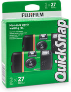 Fujifilm QuickSnap Flash 400 - Cámara de uso único, paquete de 2
