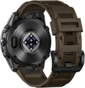 Bandletic Correa de silicona para exteriores compatible con Garmin Watch