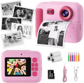 Cámara de impresión instantánea para niños, pantalla 2.5D 48MP cámara