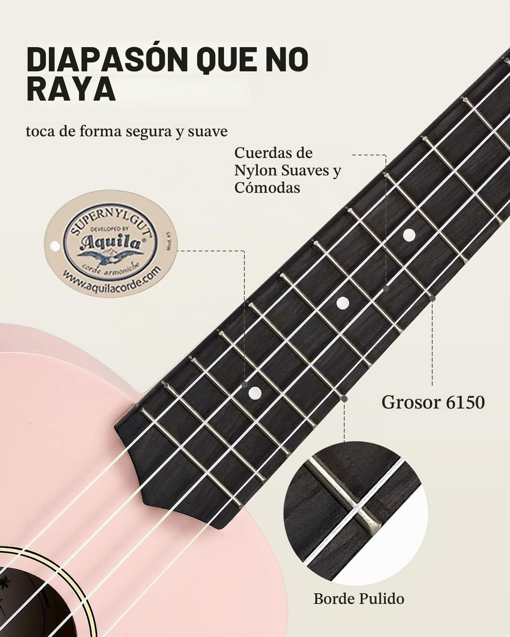Donner Ukulele soprano para principiantes, ukulele mate de 21 pulgadas, kit para principiantes con bolsa, correa, afinador, cuerdas, púas, paño, lecciones en línea gratuitas, regalo de fiestas