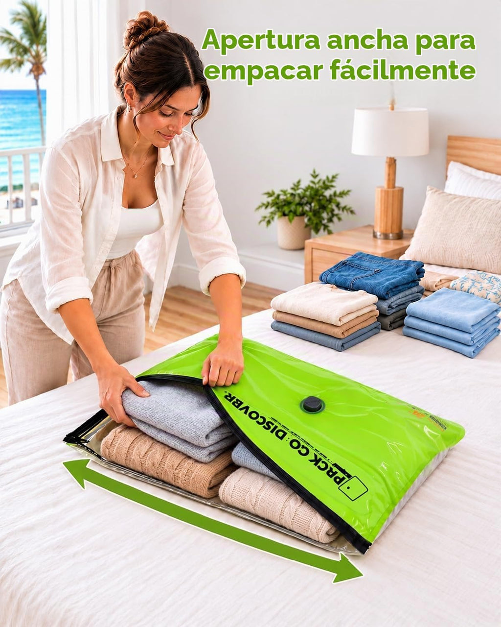 Vacbird Bolsas de almacenamiento al vacío codificadas por colores para