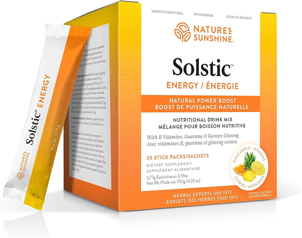 Nature's Sunshine Solstic Energy, 0.14 onzas cada uno, 30 unidades