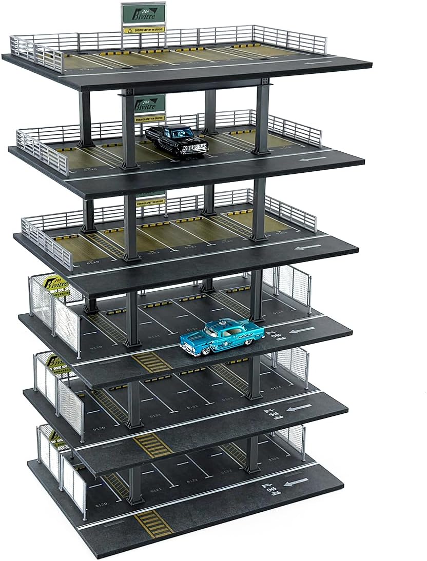 Organizador de vitrina de coche fundido a presión a escala 1/64 - Diorama