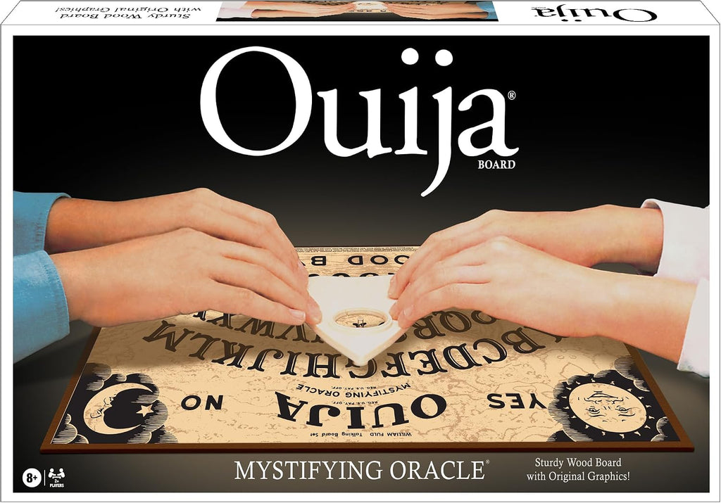 Juego de mesa clásico Ouija con ilustraciones de los años 90 de Winning Moves Games USA
