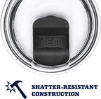 YETI Rambler - Vaso de acero inoxidable con aislamiento al vacío de 20 onzas con tapa MagSlider