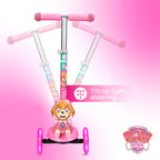 Scooter eléctrico para niños, 3 ruedas, autoequilibrante, ruedas LED iluminadas