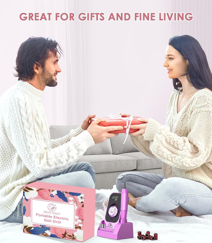 Lima de Uñas Eléctrica Profesional: Lima de Uñas Eléctrica Portátil...