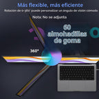 QQH Extensor de pantalla para laptop, monitor portátil triple de 15...