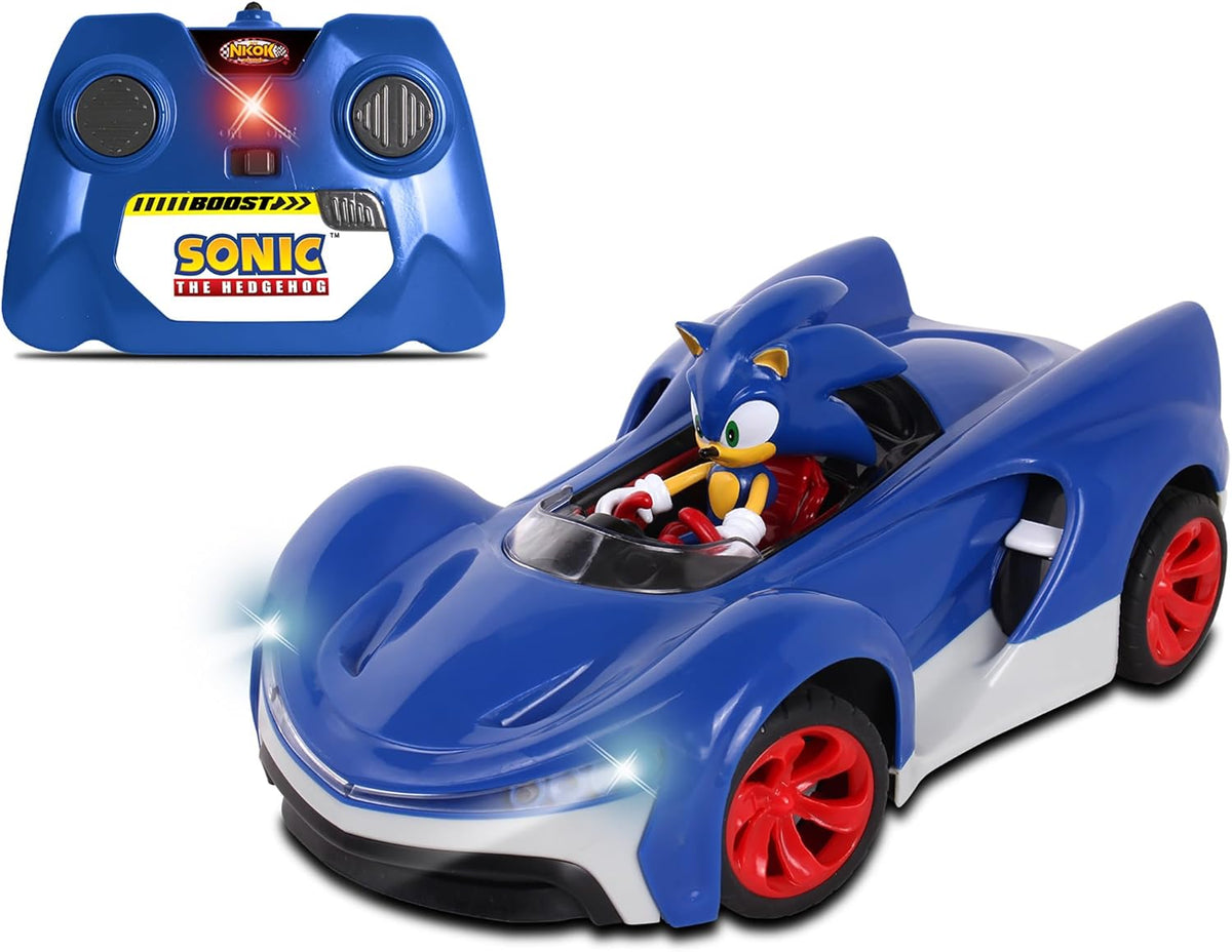 NKOK Team Sonic Racing - Auto de juguete con control remoto