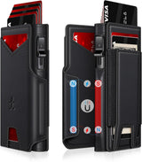 Cartera para hombre con tarjetero delgado desplegable para 9 a 13 t...