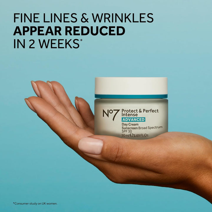 No7 Protect &amp; Perfect Intense Advanced Crema de día sin fraganc...