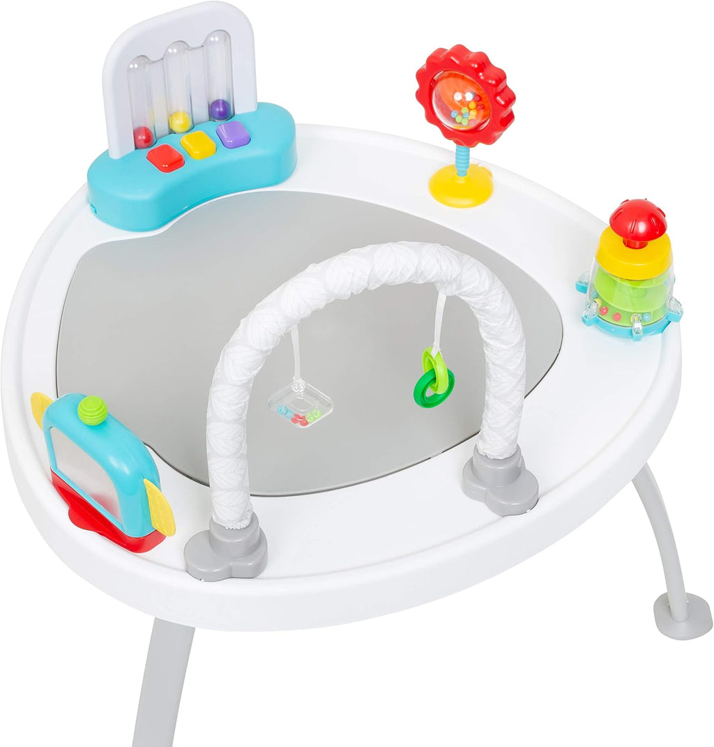 Smart Steps® Centro de actividades 3 en 1 Bounce N' Play Plus con juguetes de aprendizaje STEM, Tike Hike