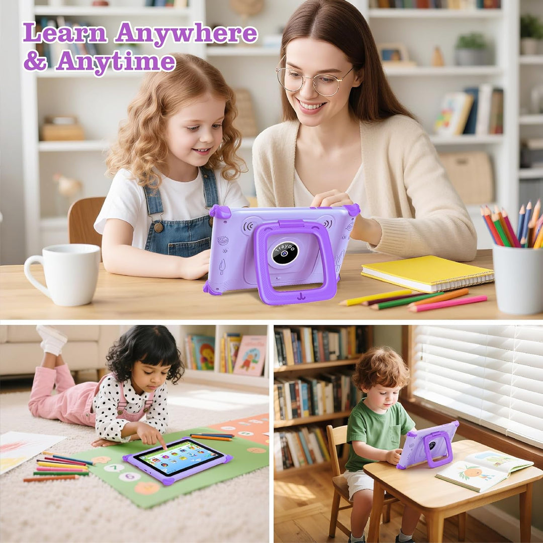 Trayoo Tableta infantil de 7 pulgadas para niños con ROM de 32 GB,...