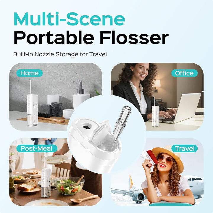 COSLUS Mini Irrigador de Agua para Viajes: Diseño Compacto Portátil...