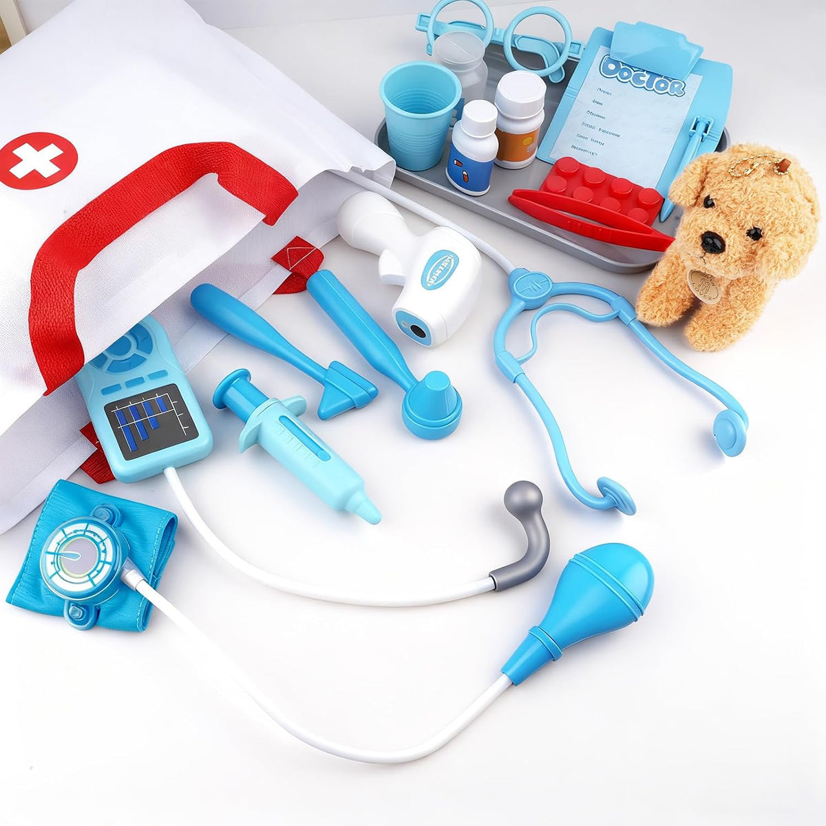 Kit de Doctor para Niños 3-5 - Set de Veterinario de Juego de Imaginación para Niños y Niñas