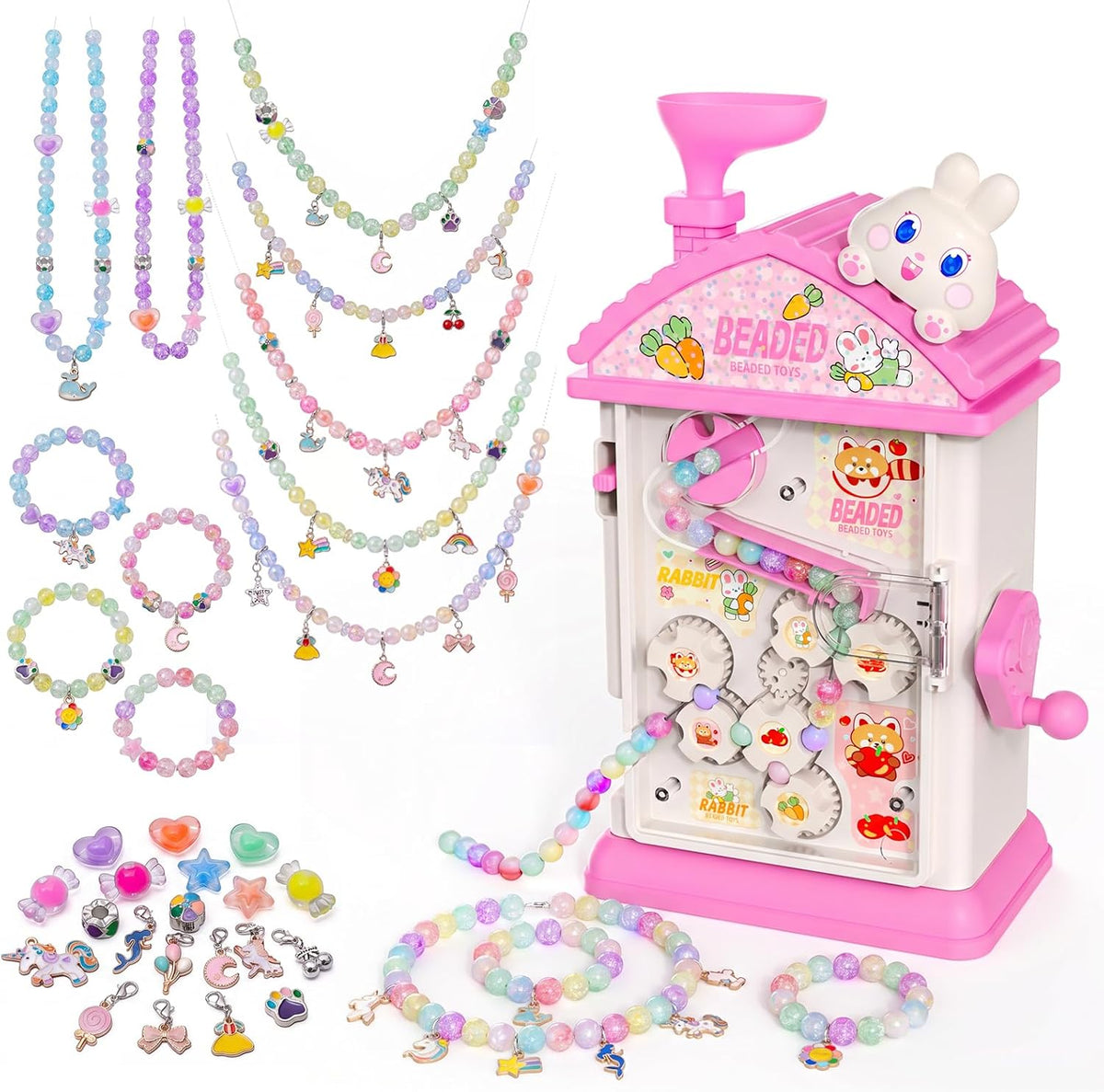 Kit de fabricación de pulseras - Regalo de juguete para hacer joyas con
