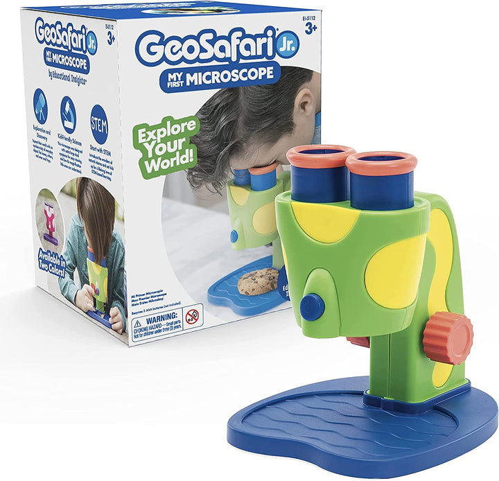 Educational Insights Geosafari Jr. Mi primer microscopio para niños...