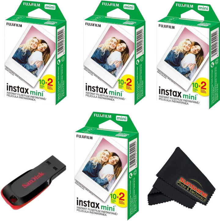 Fujifilm Instax mini película instantánea de luz diurna (paquetes d...