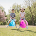 Upper Rider - Paquete de 2 bolas de tolva para niños de 6 a 12 años, pelota hinchable de 20 pulgadas con mango