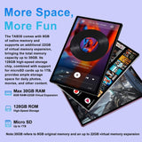 Tablet Android 15, 30GB RAM + 128GB ROM 1TB TF, Tablet 2026 con Tec...