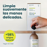 ATTITUDE Jabón de manos suave para pieles sensibles, verificado por...