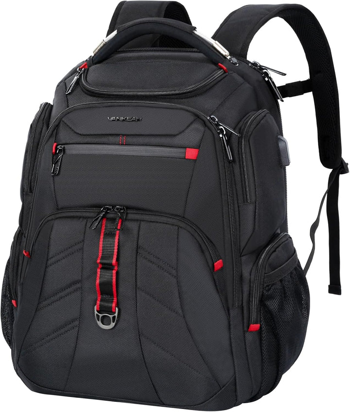 VANKEAN Mochila de viaje para portátil de 17.3 pulgadas, compatible...