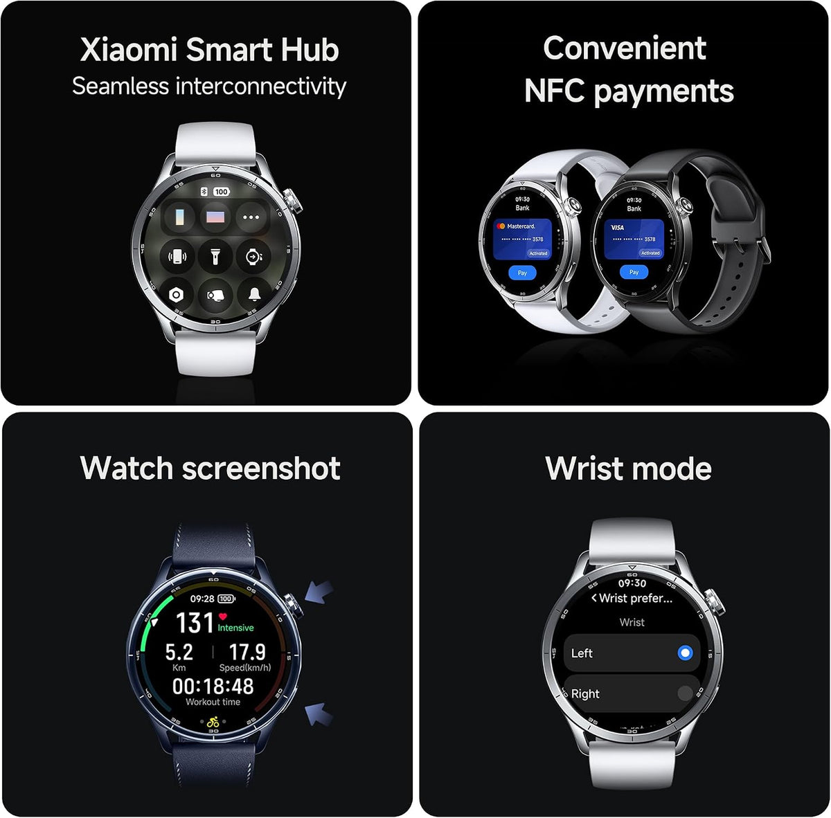 XIAOMI Reloj S5 1.811 in Reloj Inteligente Presión Arterial Frecuencia