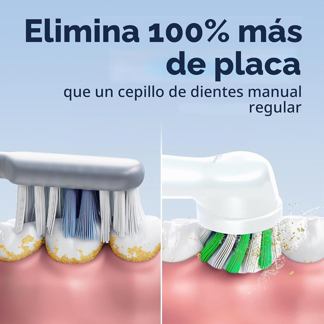 Oral-B Cepillo de dientes eléctrico recargable Pro 1000, color blanco